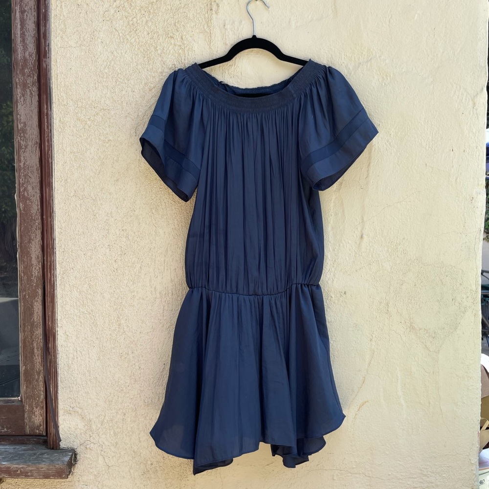 Ramy Brook Blue Short Dress